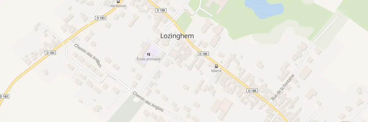 Plan du 35 Rue Joseph Carlier à Lozinghem