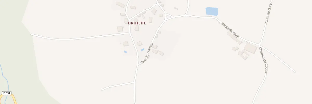 Plan du 5144 Druilhe à Sainte-Juliette-sur-Viaur