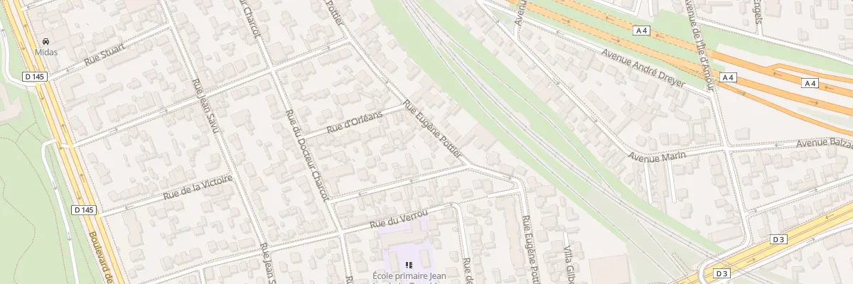 Plan du 31B Rue Eugène Pottier à Champigny-sur-Marne