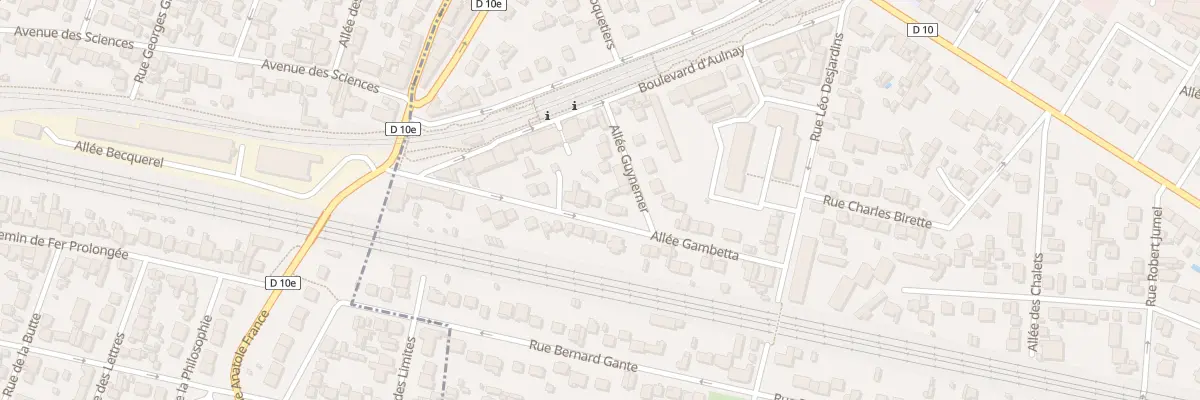 Plan du 25 All Gambetta à Villemomble