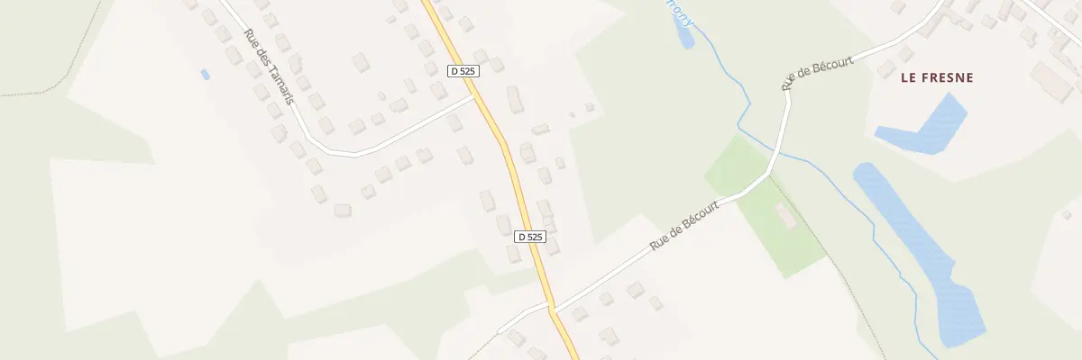 Plan du 82 Rue du Champ Saint-vaast à Angicourt