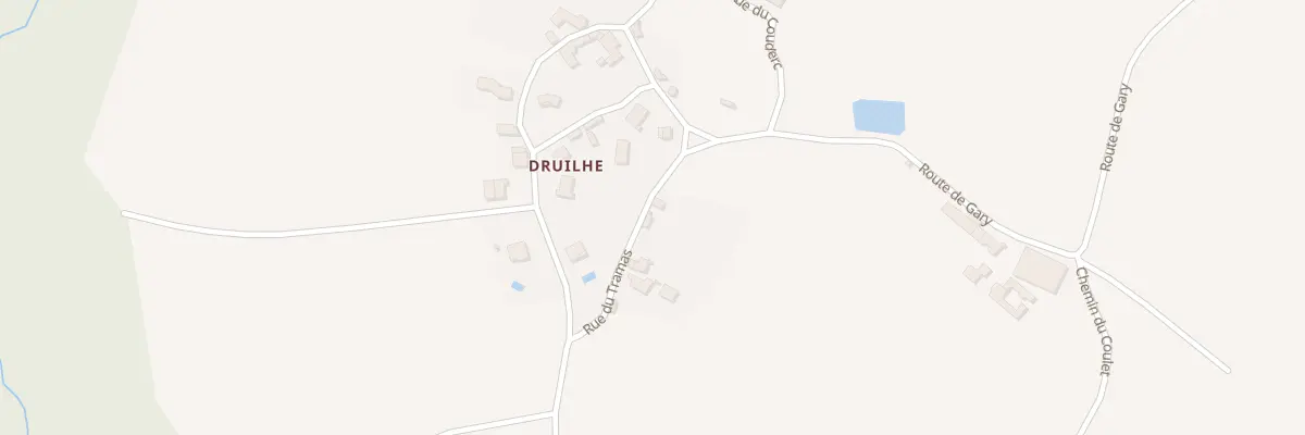 Plan du 5145 Druilhe à Sainte-Juliette-sur-Viaur
