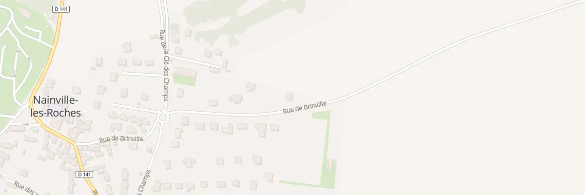 Plan du 31 Rue de Brinville à Nainville-les-Roches