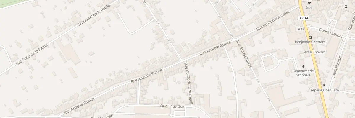 Plan du 40 Rue Anatole France à Saint-Amand-Montrond