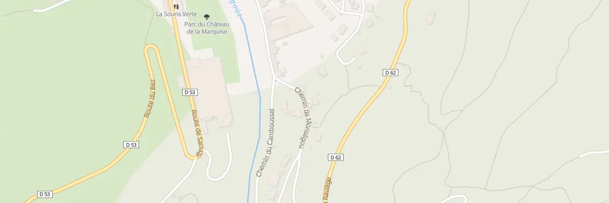 Plan du 7 Che de Monségou à Brassac