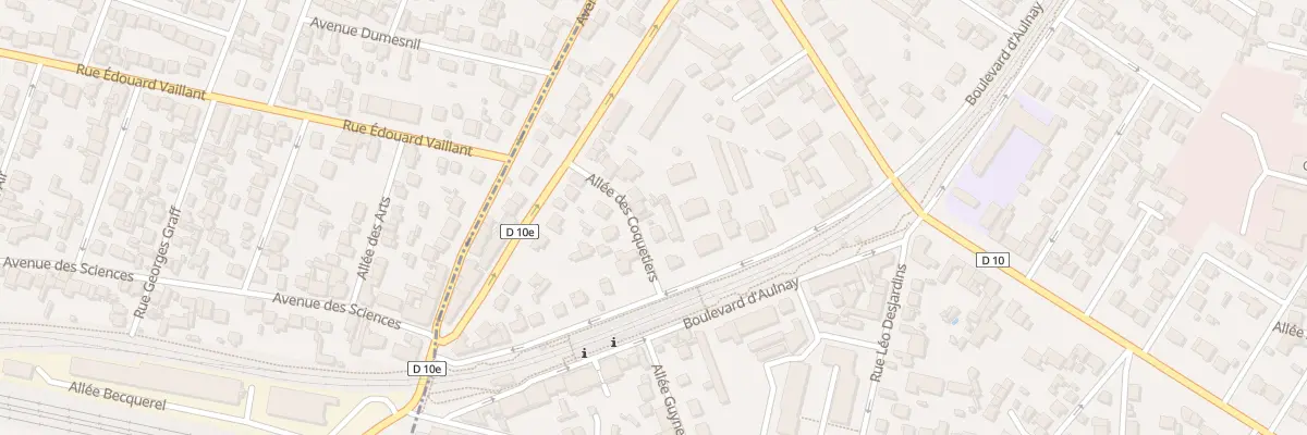 Plan du 3 All des Coquetiers à Villemomble