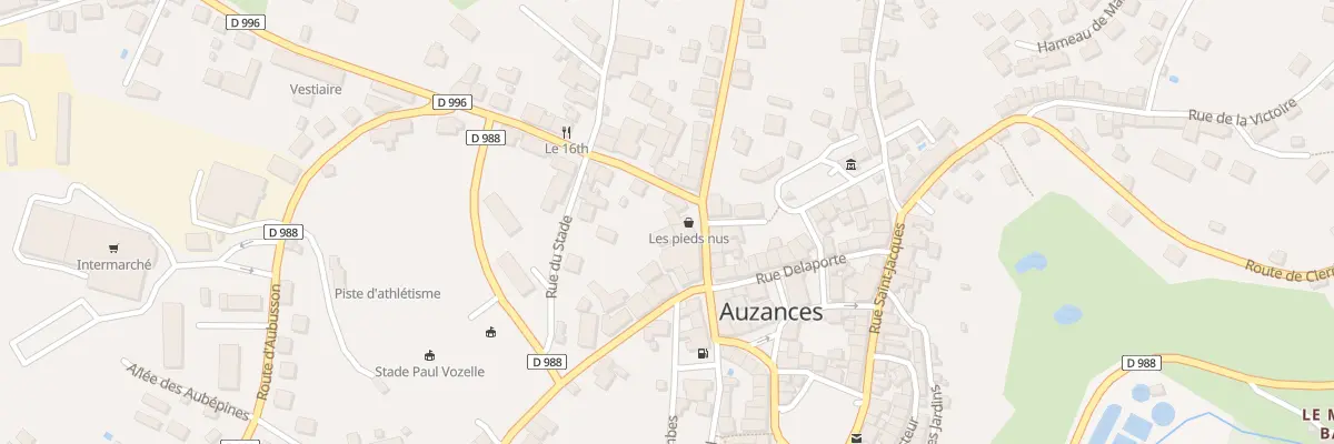 Plan du 21 Rue Paul Doumer à Auzances