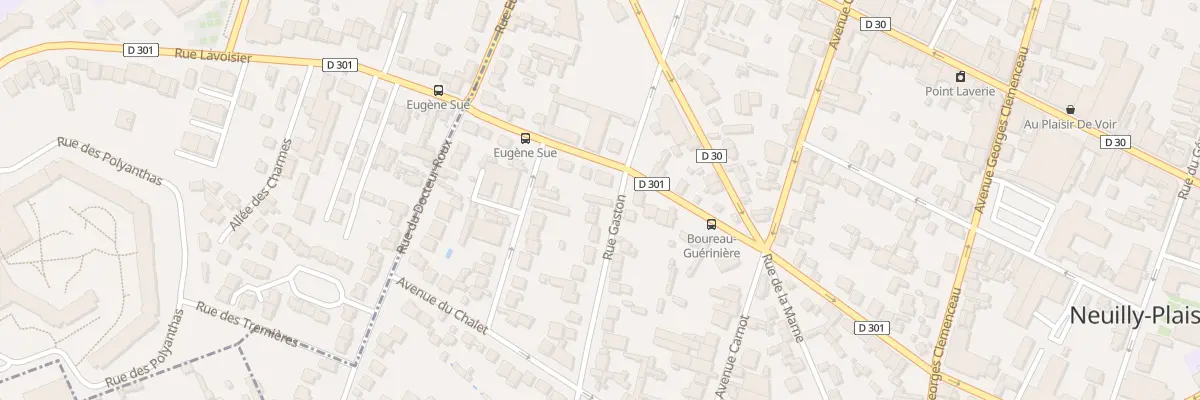 Plan du 2B Rue Gaston à Neuilly-Plaisance