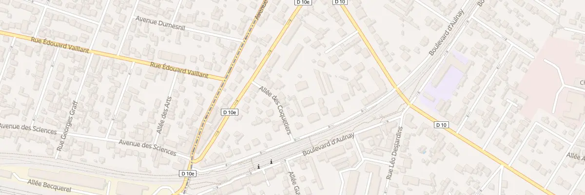 Plan du 5 All des Coquetiers à Villemomble