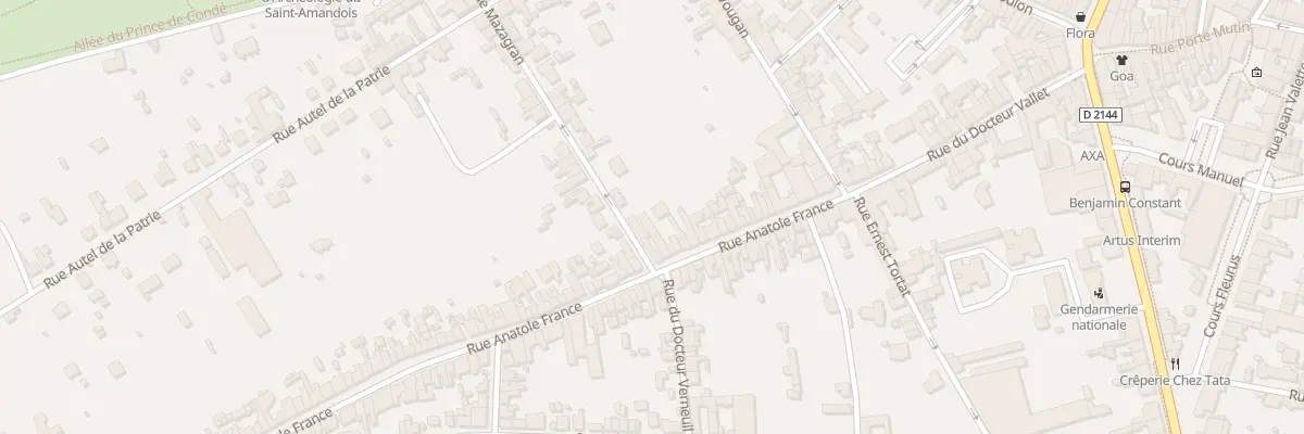 Plan du 32 Rue Anatole France à Saint-Amand-Montrond