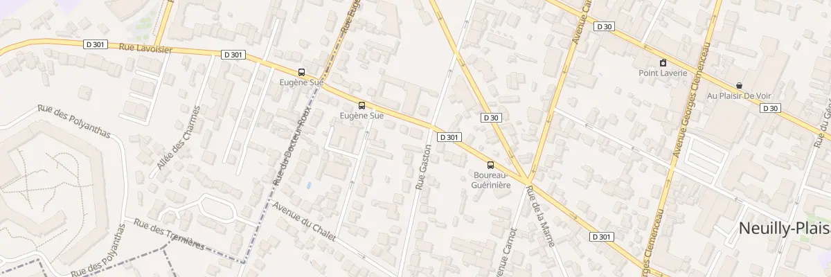 Plan du 2 Rue Gaston à Neuilly-Plaisance