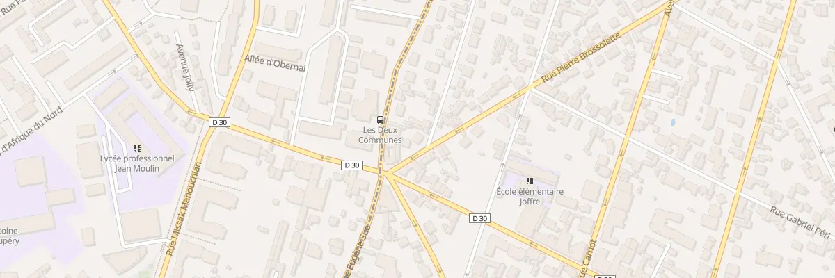 Plan du 1 Rue de la Pelouse à Neuilly-Plaisance