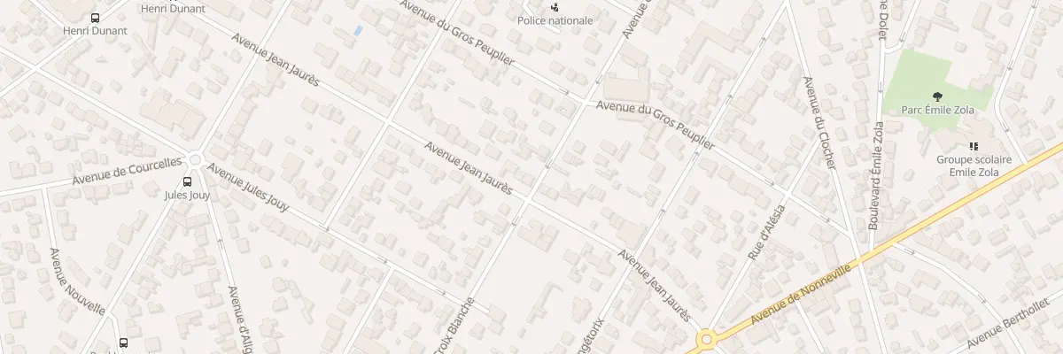 Plan du 37B Av Jean Jaurès à Aulnay-sous-Bois