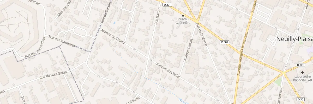Plan du 19 Rue Gaston à Neuilly-Plaisance