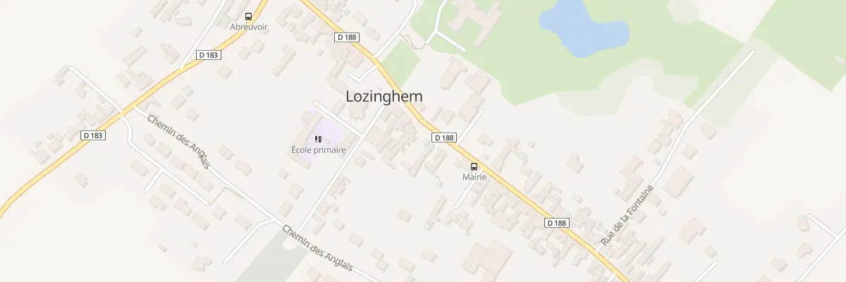 Plan du 29 Rue Joseph Carlier à Lozinghem