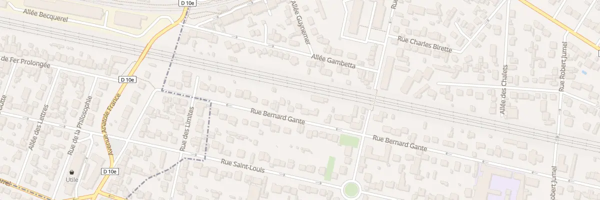 Plan du 122 Rue Bernard Gante à Villemomble