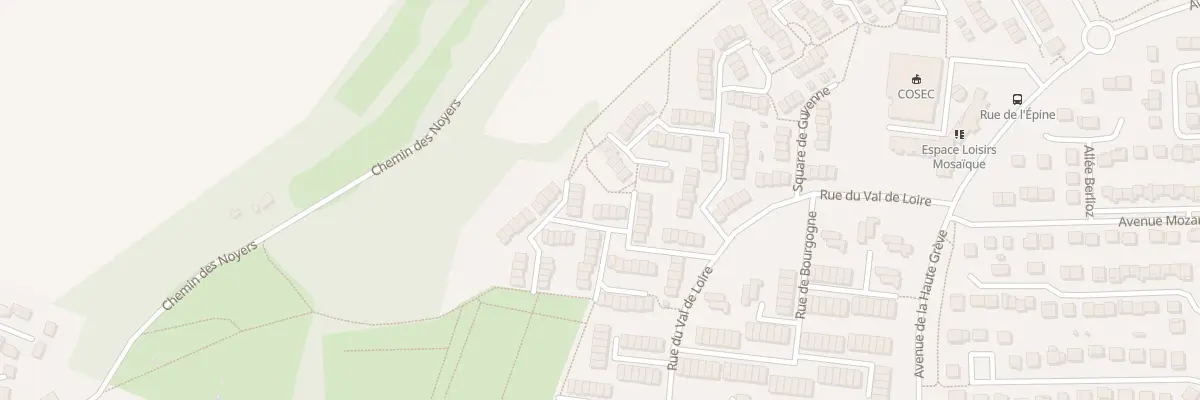 Plan du 30 Rue de Bretagne à Fosses
