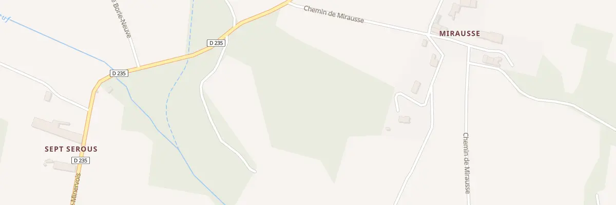 Plan du 5184 Mirausse à Badens