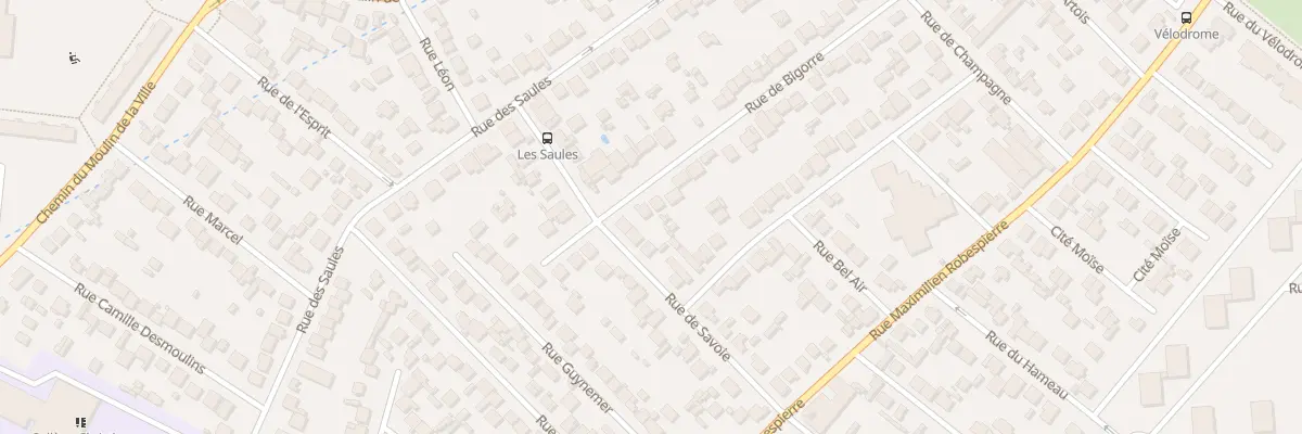 Plan du 8B Rue de Bigorre à Aulnay-sous-Bois