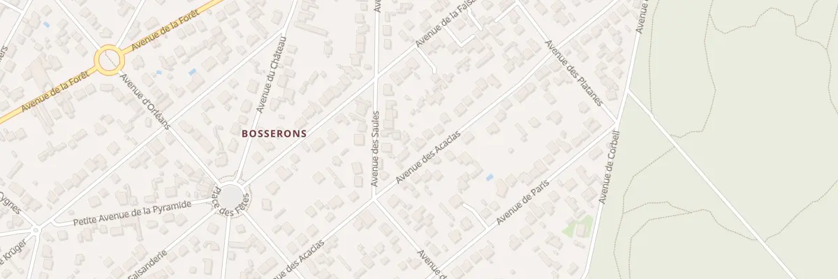 Plan du 50 Av des Acacias à Brunoy
