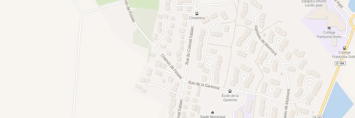 Plan du 103 Rue du Colonel Fabien à Marly-la-Ville