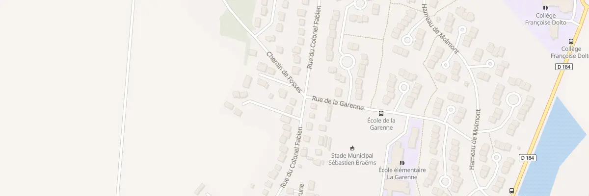 Plan du 97 Rue du Colonel Fabien à Marly-la-Ville
