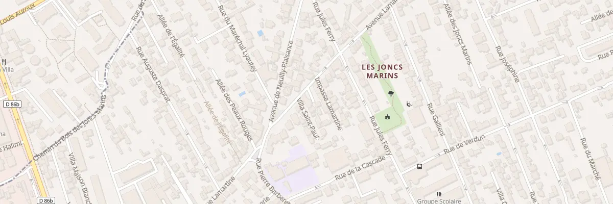 Plan du 60 Av Lamartine au Perreux-sur-Marne