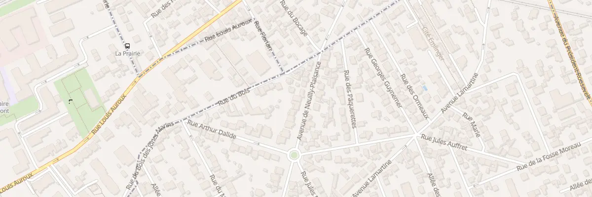 Plan du 29 Av de Neuilly-Plaisance au Perreux-sur-Marne
