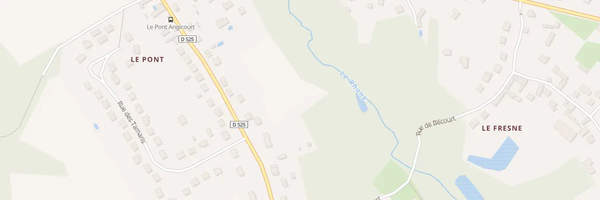 Plan du 92 Rue du Champ Saint-vaast à Angicourt