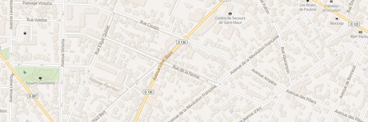 Plan du 37 Rue de la Ferme à Saint-Maur-des-Fossés