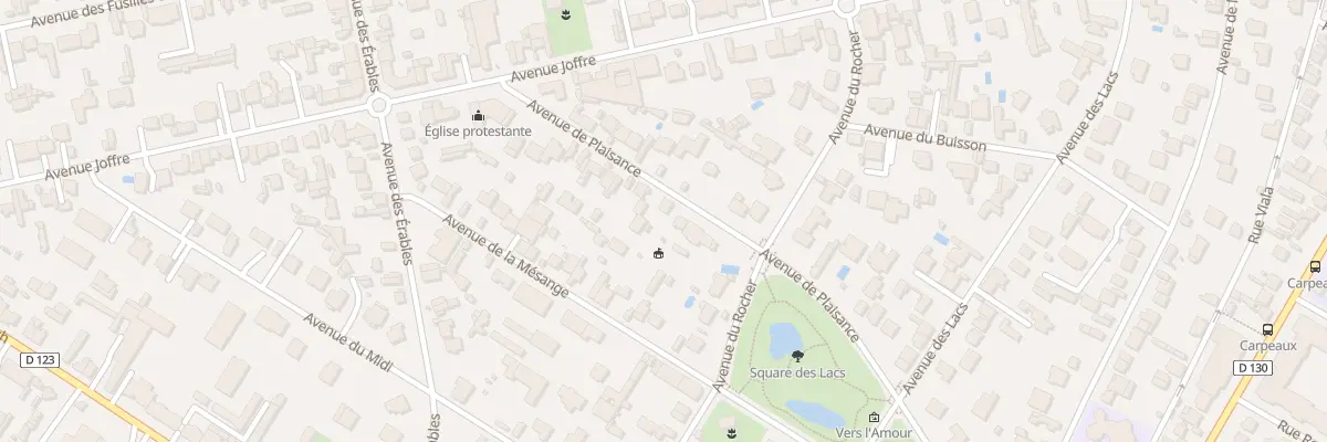 Plan du 12B Av de Plaisance à Saint-Maur-des-Fossés