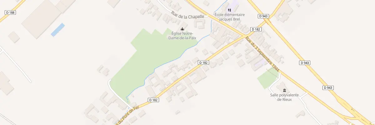 Plan du 7 Rue du Pont de Fer à Lillers