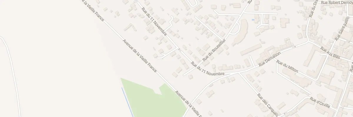 Plan du 11 Rue du Onze Novembre à Louvres