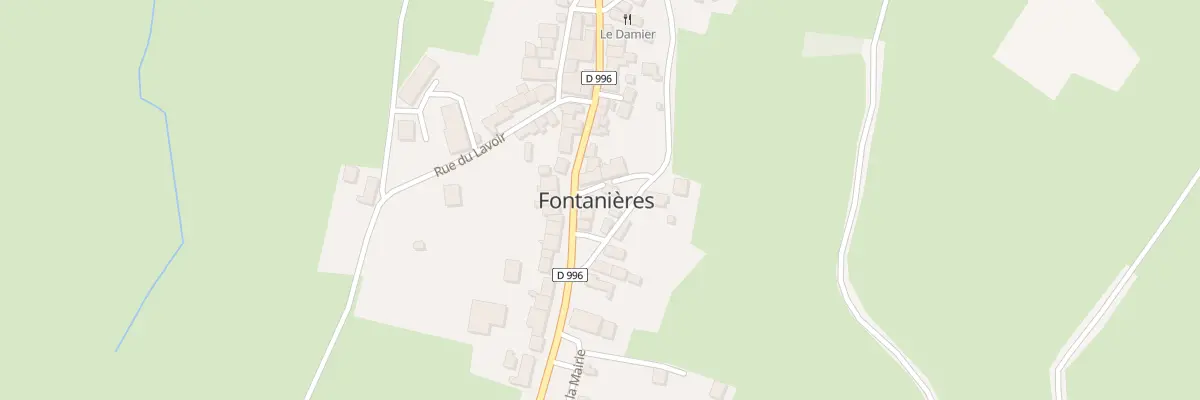 Plan du 1 Imp des Tailleurs à Fontanières