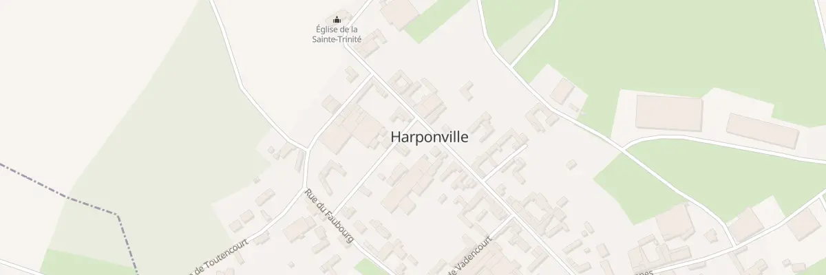 Plan du 8 Grande Rue à Harponville