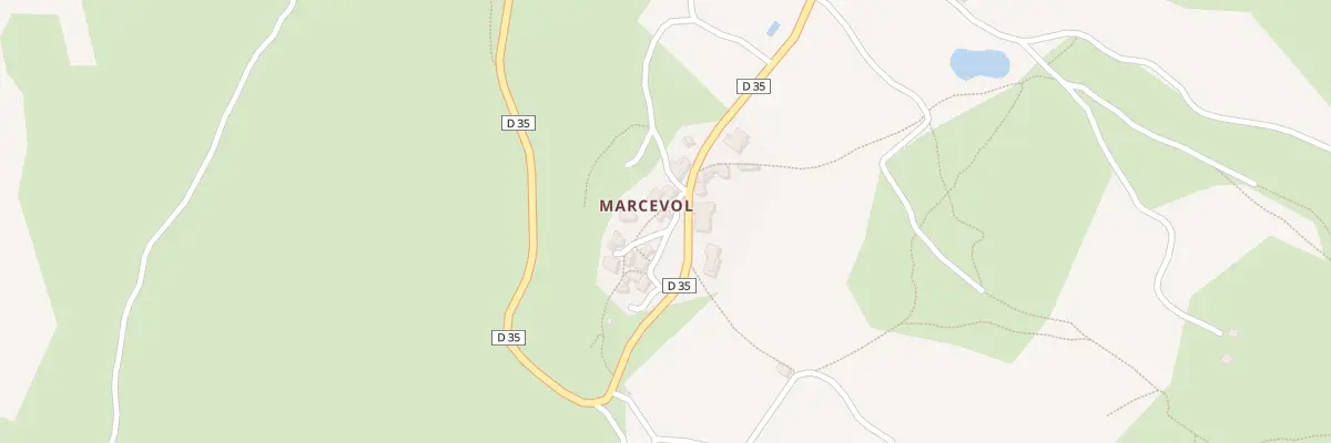 Plan du 9005 Marcèvol à Arboussols