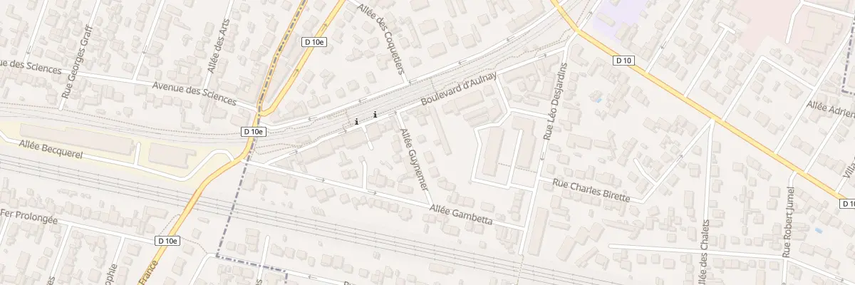 Plan du 7 All Guynemer à Villemomble