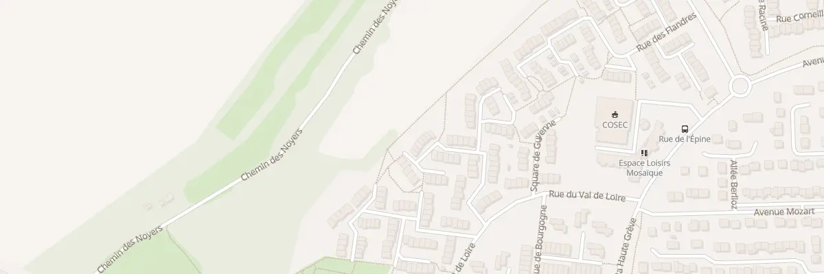 Plan du 34 Rue de l’Ile de France à Fosses