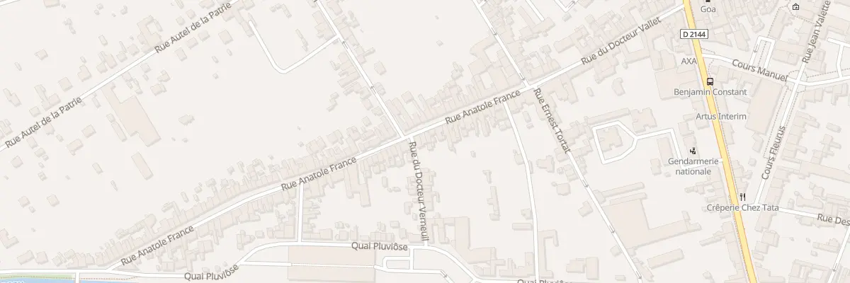 Plan du 33 Rue Anatole France à Saint-Amand-Montrond