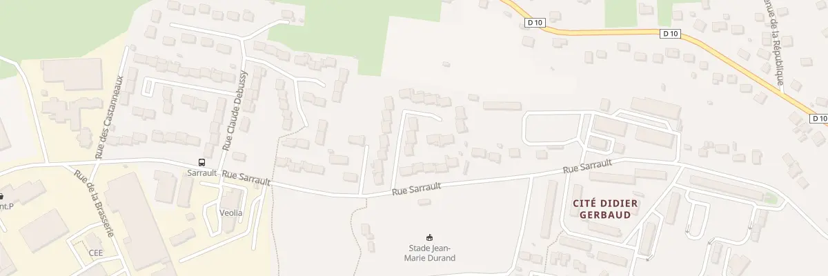 Plan du 6 Rue André Messager à Saint-Amand-Montrond