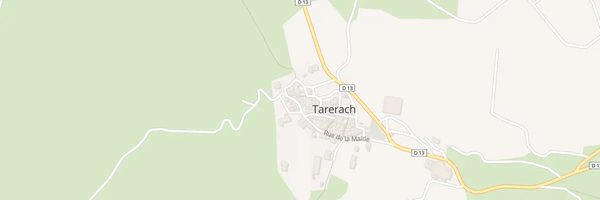 Plan du 30 Le Village à Tarerach