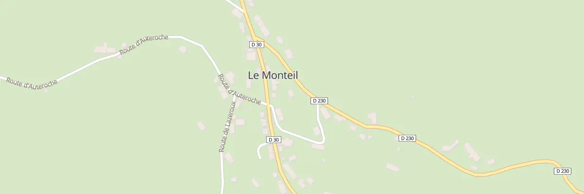 Plan du 2 Rte de Dijon au Monteil
