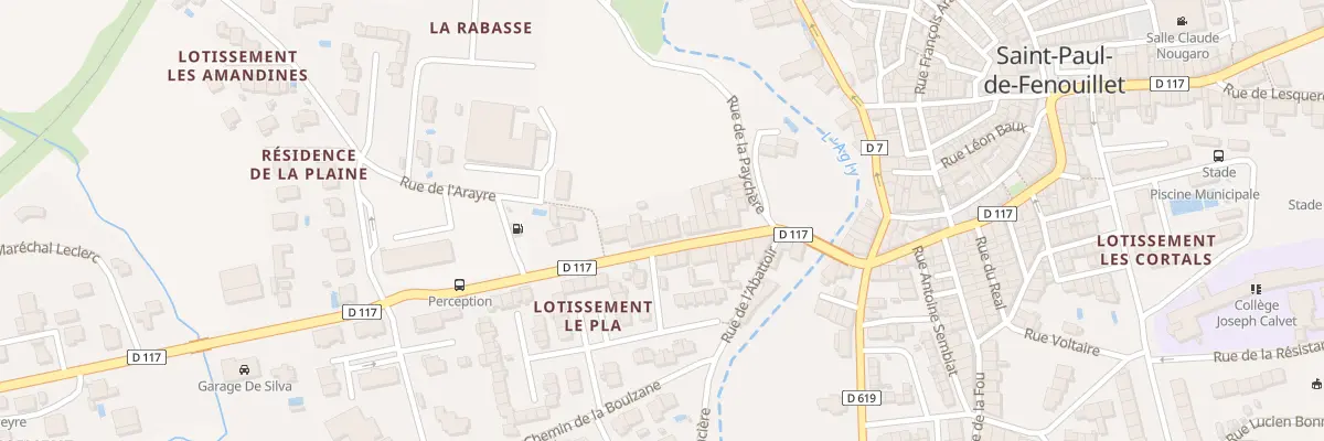Plan du 24 Av Gen de Gaulle à Saint-Paul-de-Fenouillet