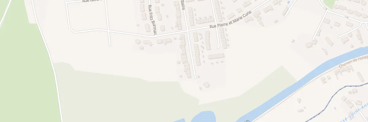 Plan du 30 Rue des Bains à Corbie