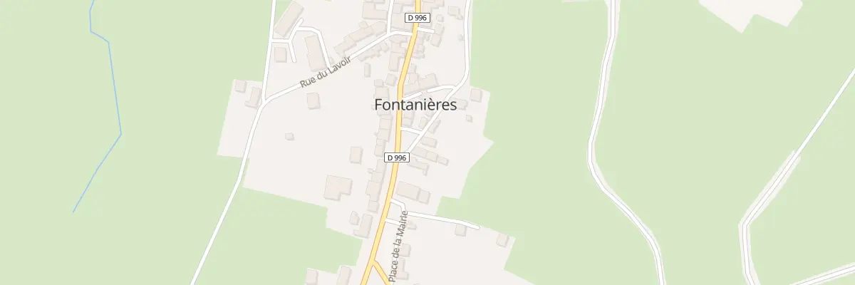 Plan du 3 Pl de la Bascule à Fontanières