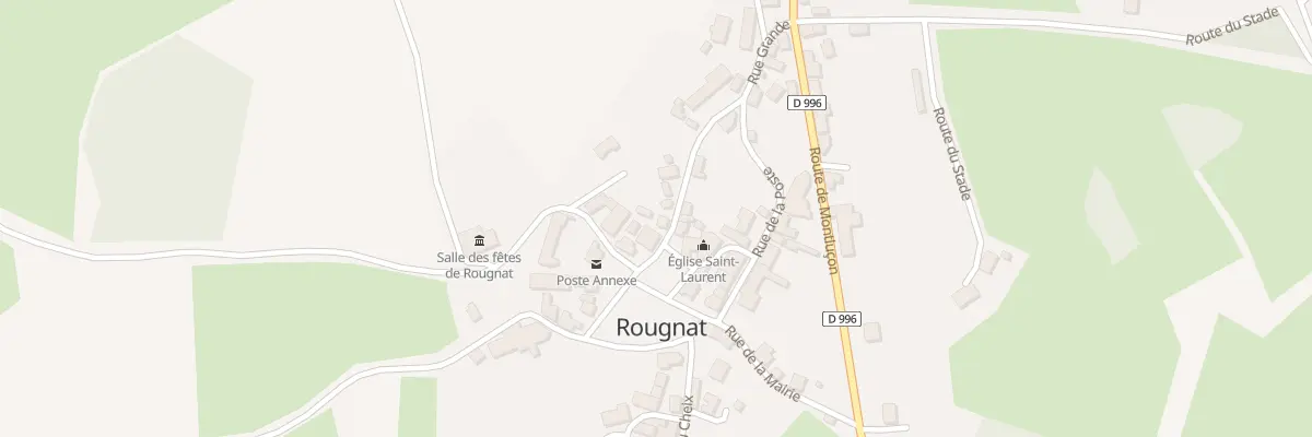 Plan du 12 Rue Grande à Rougnat