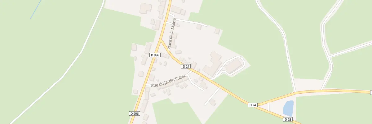 Plan du 1 Rue de la Tuilerie à Fontanières