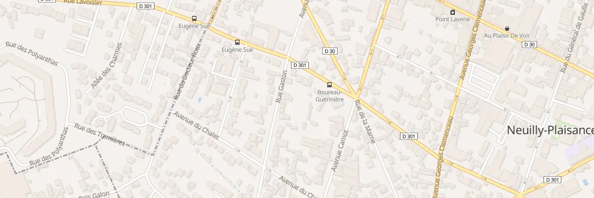 Plan du 5 Rue Gaston à Neuilly-Plaisance
