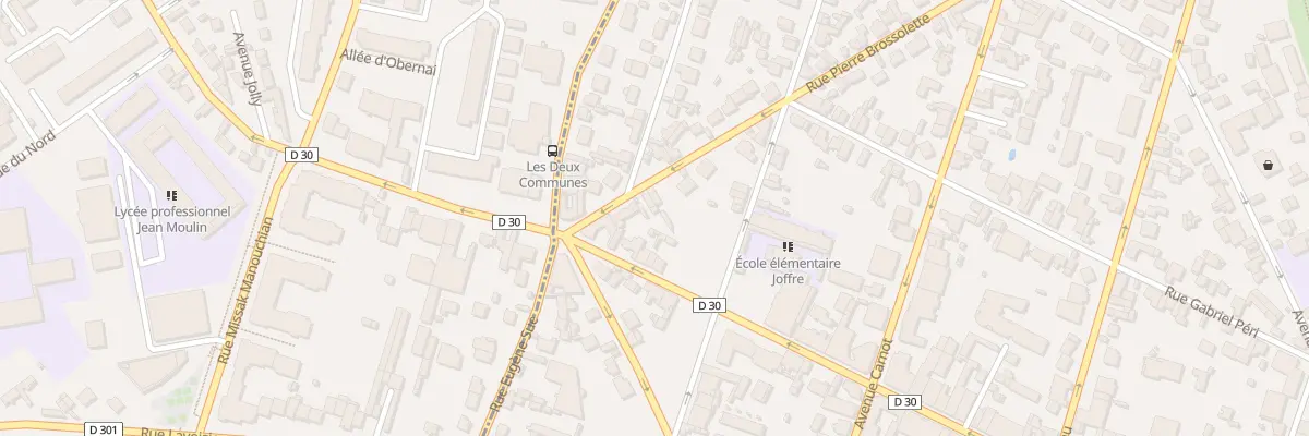 Plan du 6 Rue Pierre Brossolette à Neuilly-Plaisance