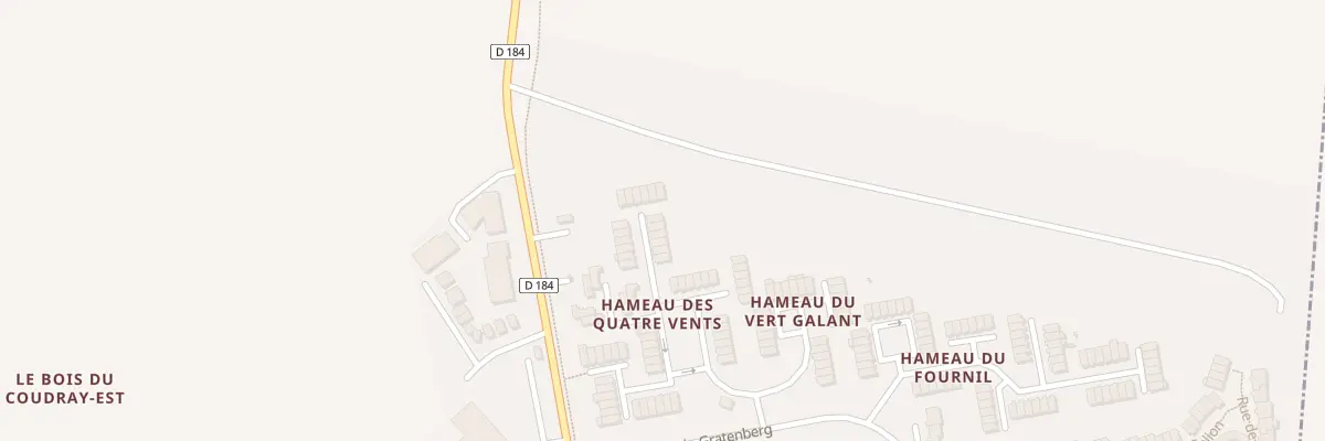 Plan du 48 Hameau des Quatre Vents à Puiseux-en-France